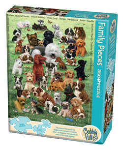 Puppy Love 350pc Family Puzzle - Cobble Hill