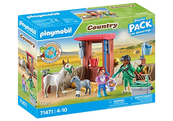 Farmyard Vet mission with Donkeys - Playmobil Country