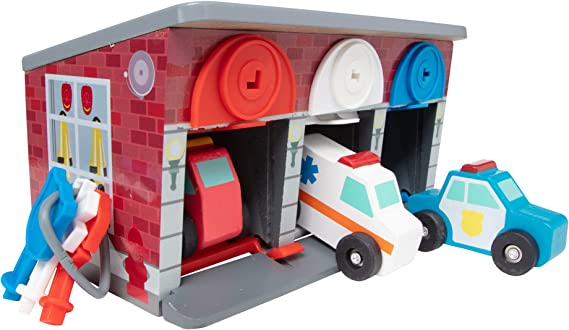 Melissa and doug shop garage
