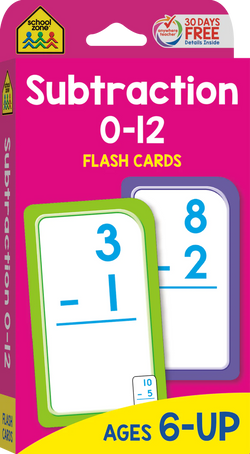 Subtraction Flashcards