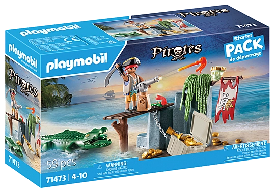 Pirate with Alligator - Playmobil Pirates