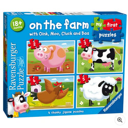 On the Farm 2/3/4/5pc Puzzle - Ravensburger