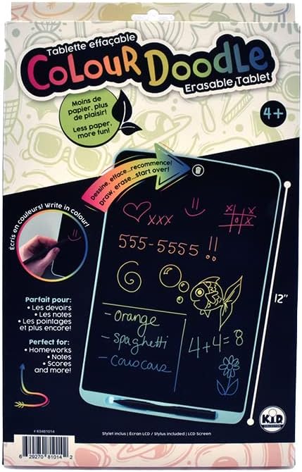 Colour Doodle Erasable Tablet 12