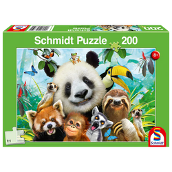 Our Friends the Animals - 200pc Puzzle - Schmidt
