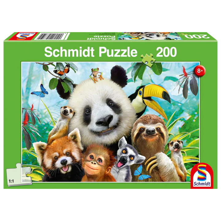 Our Friends the Animals - 200pc Puzzle - Schmidt