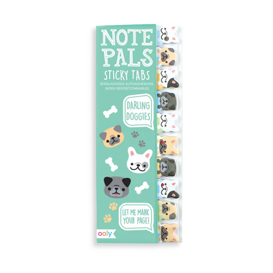 Darling Doggies: Note Pals Sticky Tabs