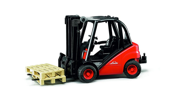 Linde H30D Forklift with 2 Pallets - Bruder