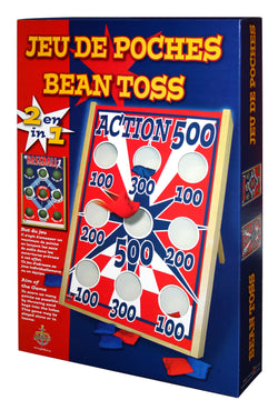 Action 500 Wooden Bean Bag Toss Game