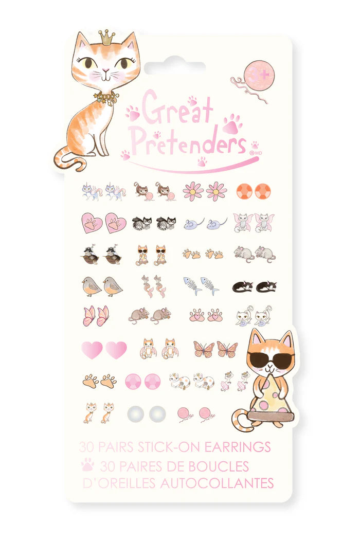 Paw-some Sticker Earrings 30 pairs