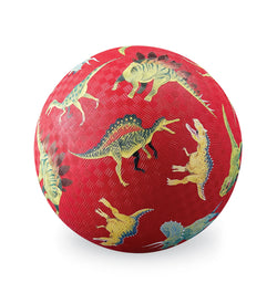 7" Playball Dinosaurs Red