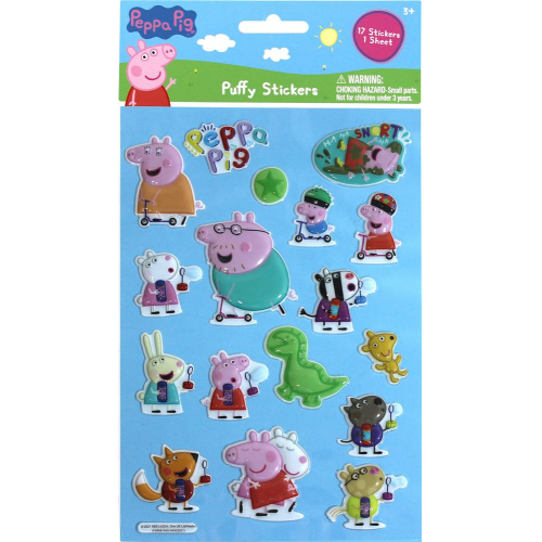 Peppa Pig Puffy Stickers