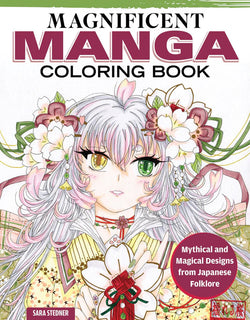 Magnificent Manga Colouring Book