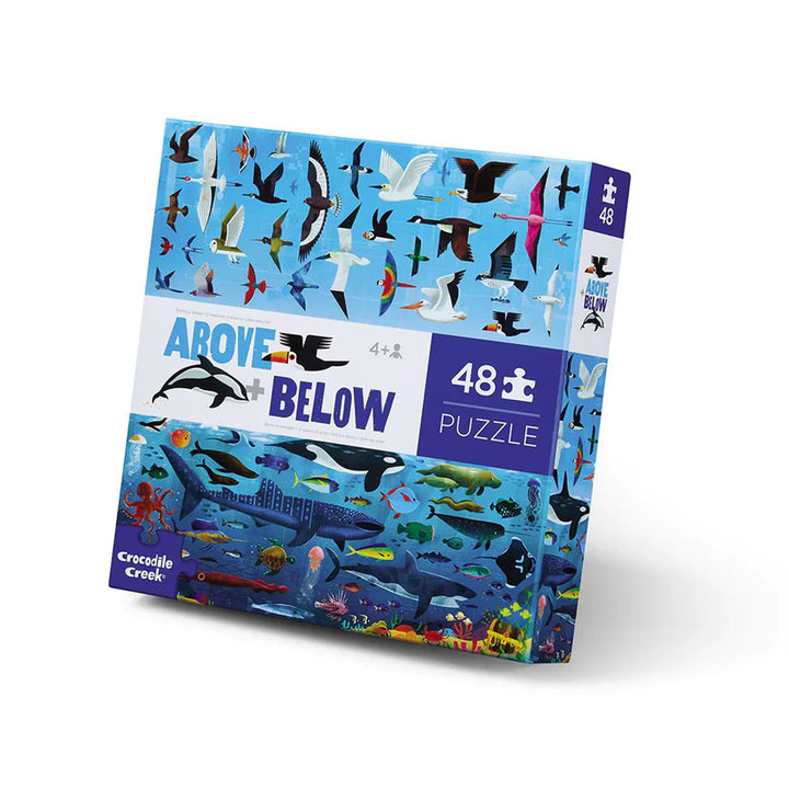 Sea and Sky 48pc Puzzle Above & Below - Crocodile Creek