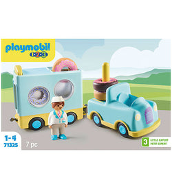 Crazy Donut Truck with Stacking and Sorting Feature - Playmobil 1.2.3