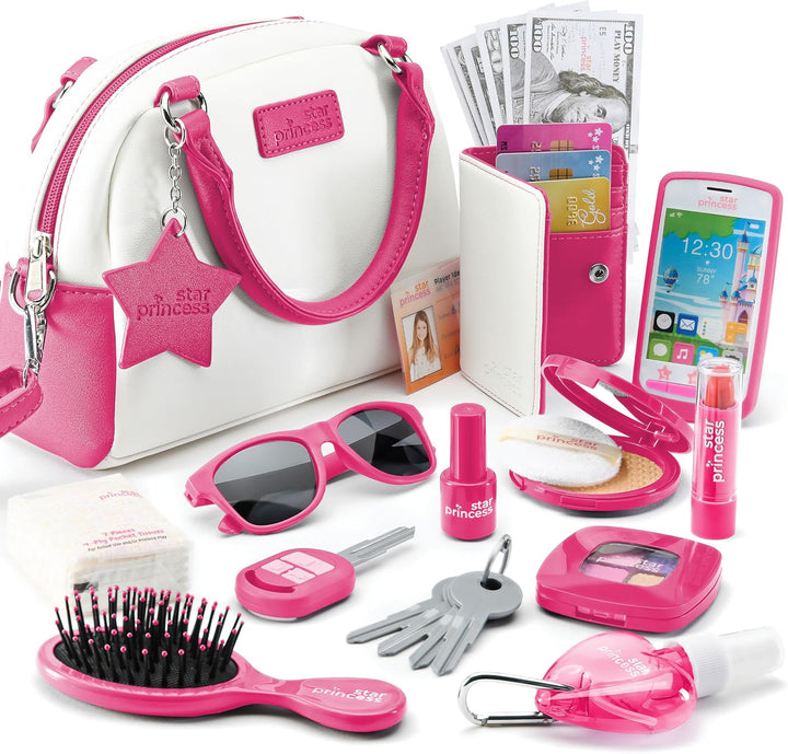 Pink Purse Accessory Set