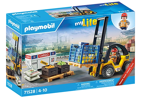 Forklift Truck with Cargo - Playmobil