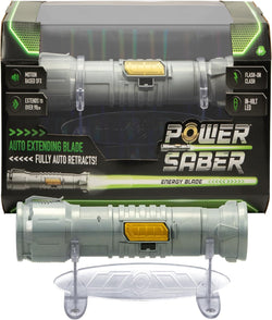 Power Saber Green - Auto-Extending Light Saber Blade