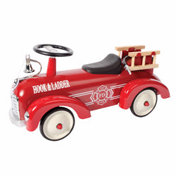 Metal Speedster - Fire Ride On Toy