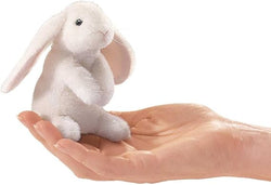 Mini Lop Ear Rabbit Finger Puppet - Folkmanis