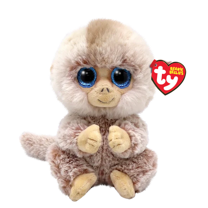 Stubby Monkey TY Beanie Belly Med