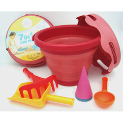 7in1 Sand Toys Set Red