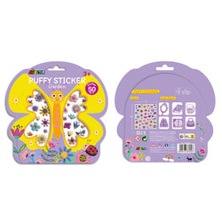 Puffy Stickers - Garden 50pc - Avenir