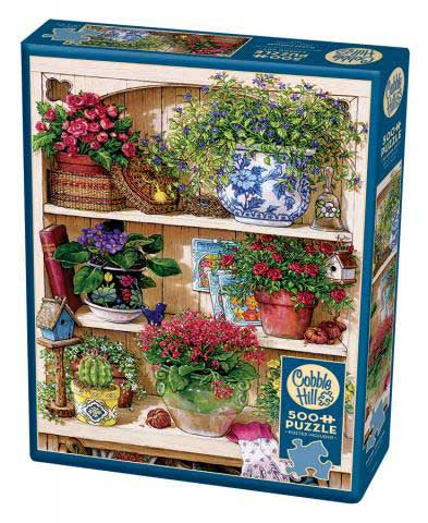 Flower Cupboard 500pc - Cobble Hill