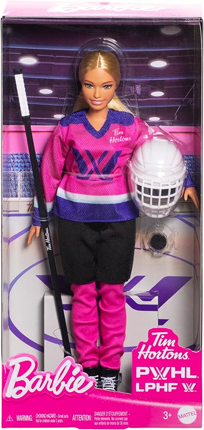 Tim Hortons Hockey Barbie Doll