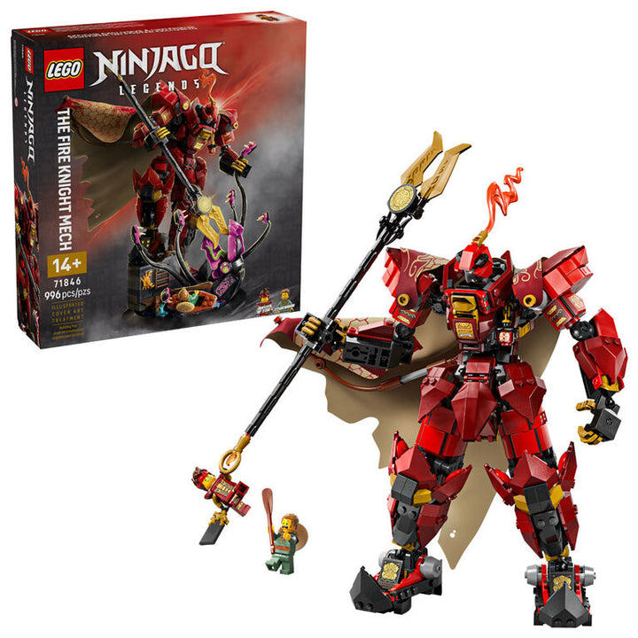The Fire Knight Mech - Lego Ninjago