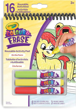 Farm Friends - Crayola Colour & Erase Activity Pad