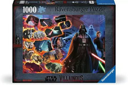 Darth Vader Star Wars Villanous 1000pc Puzzle & Figurine