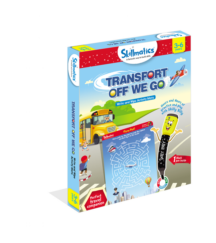 Skillmatics - Transport Off We Go - Travel Game