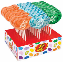 Jelly Belly Lollipops - Berry Blue/Green Apple/Tangerine assortment