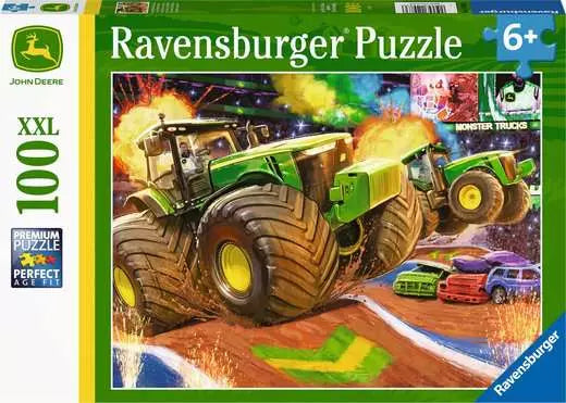 John Deere Big Wheels 100pc Puzzle - Ravensburger