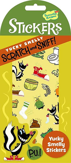 Yucky Smelly Scratch & Sniff Stickers