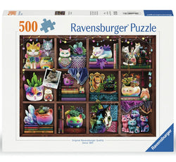 Cubby Cats and Succulents 500pc Ravensburger