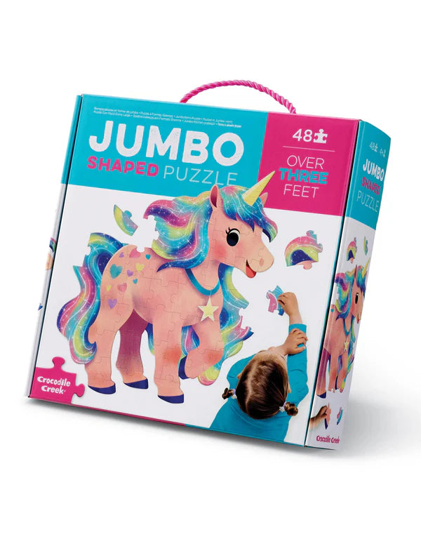 Unicorn 48pc Jumbo Puzzle - Crocodile Creek