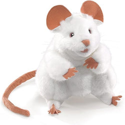 White Mouse Puppet