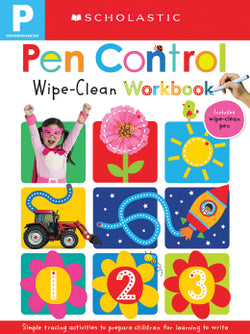 Wipe Clean Workbk: Pen Control