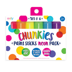 Chunkies Neon Paint Sticks Set Of 6
