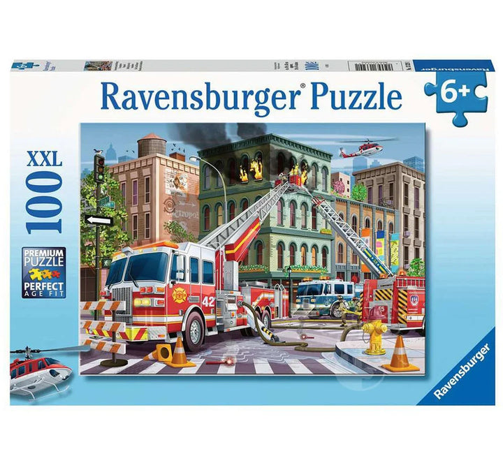 Fire Truck Rescue 100pc - Ravensburger Puzzle