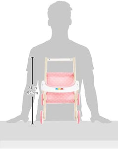Hape doll stroller discount