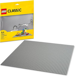 Grey Baseplate - Lego Classic