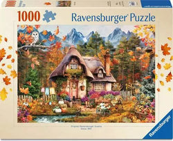 Pumpkin Cottage 1000pc Puzzle - Ravensburger