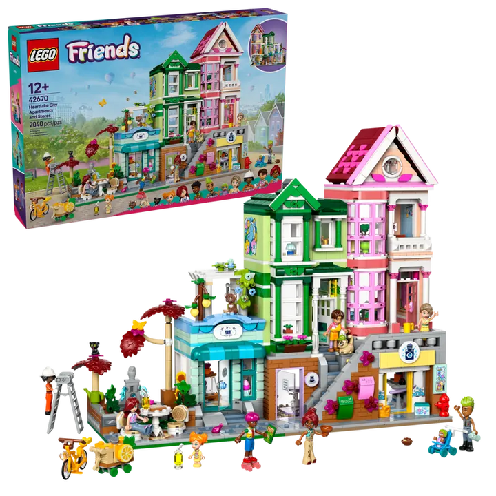 Heartlake City Apartments and Stores - Lego Friends