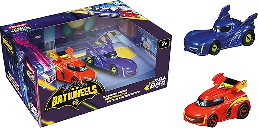 Pull-Back Batwheels 2pk