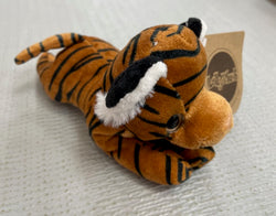 Lollyplush Orange Tiger 7" - The Petting Zoo