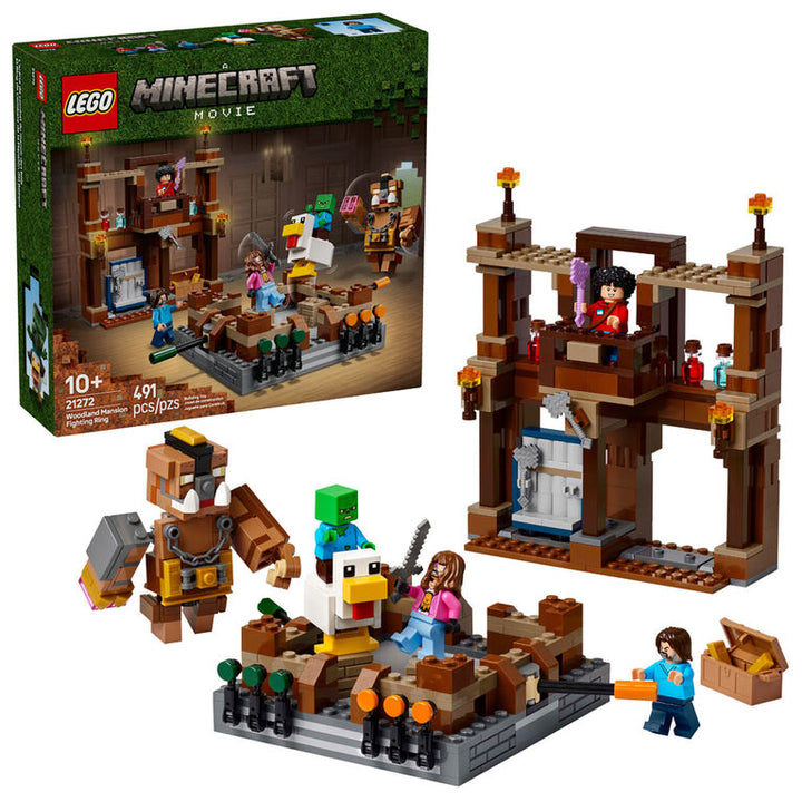 Woodland Mansion Fighting Ring - Lego Minecraft Movie