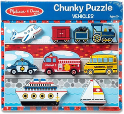 Vehicles Chunky Puzzle - Melissa & Doug