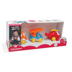 Push & Pull Mighty Mini Racers Trio